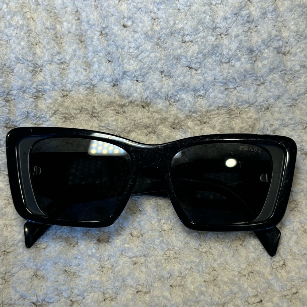 Prada Black Square Sunglasses